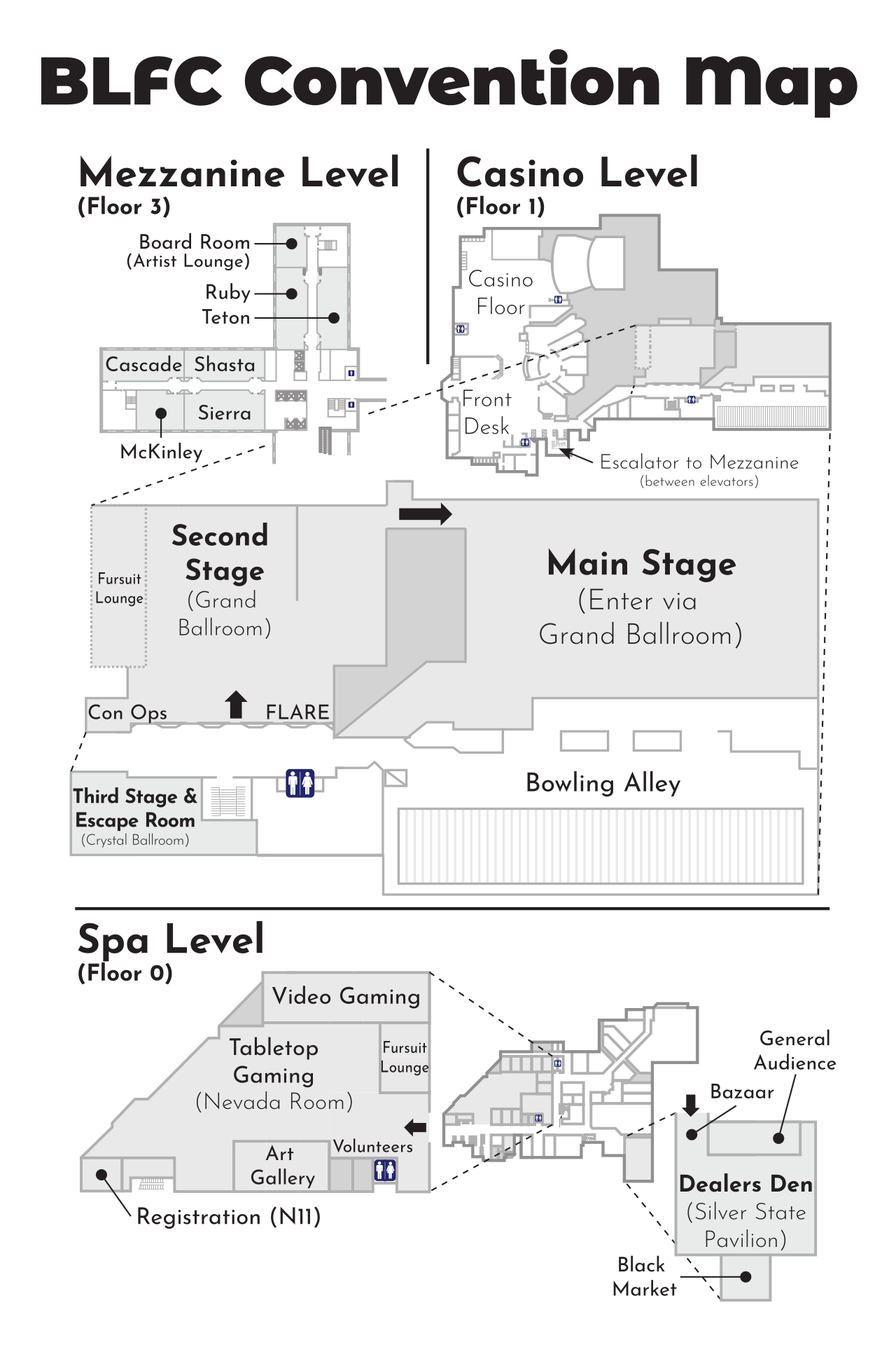 Convention Map