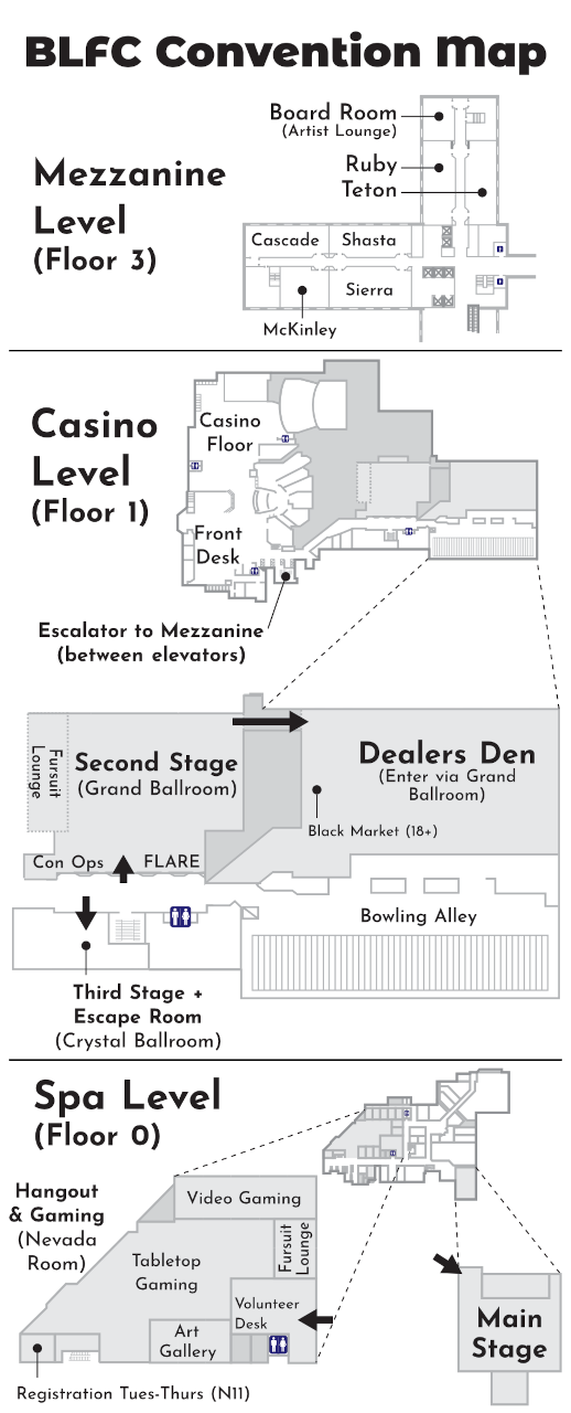 Convention Map