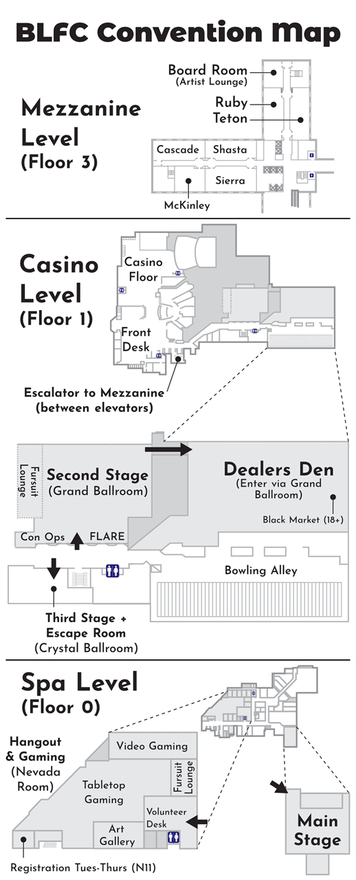 Convention Map